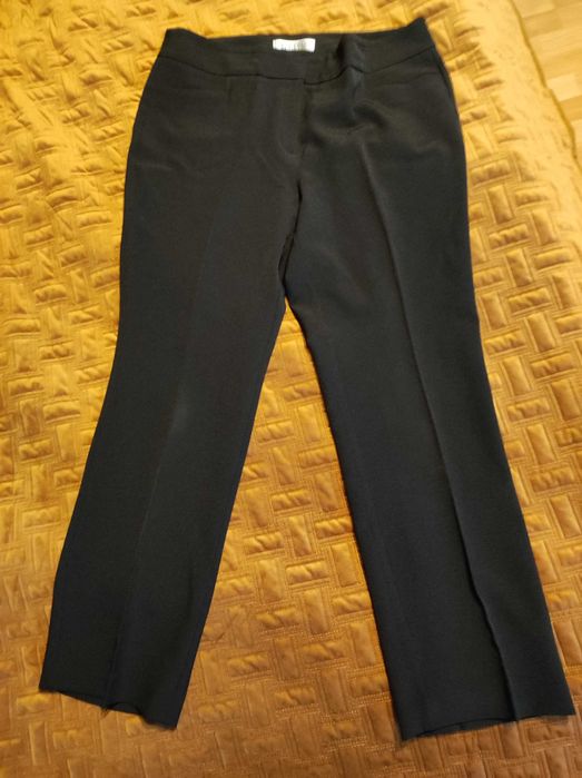 Czarne eleganckie spodnie r. L