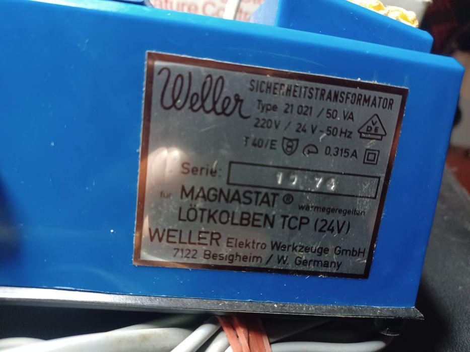 Estação soldadura weller