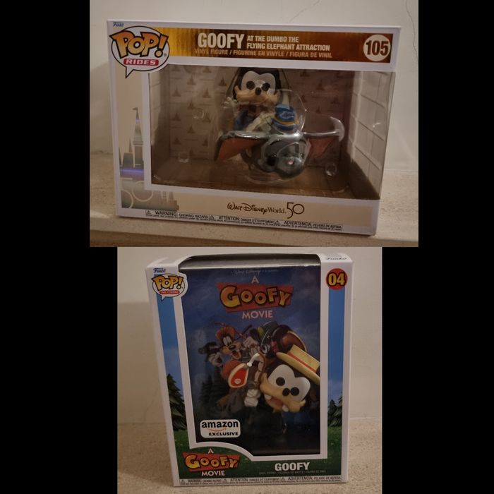Funko Pop Pocket Popsies - Disney : Mickey Minnie Winnie Goofy Eeyore
