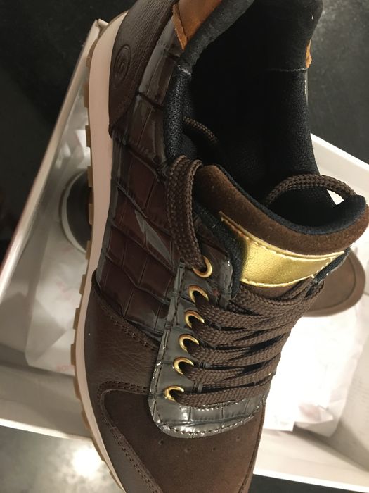 Ténis seaside castanhos NOVOS