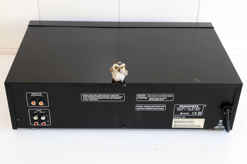 Marantz SD-4051 Duplo Tape Deck Cassetes autoreverse