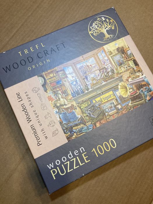 Drewniane puzzle Trefl 1000 Antykwariat