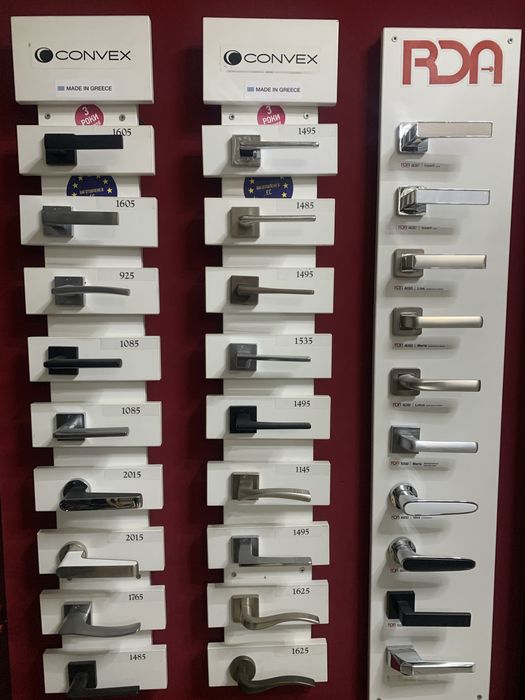 Замки, ручки дверные, петли, цилиндры