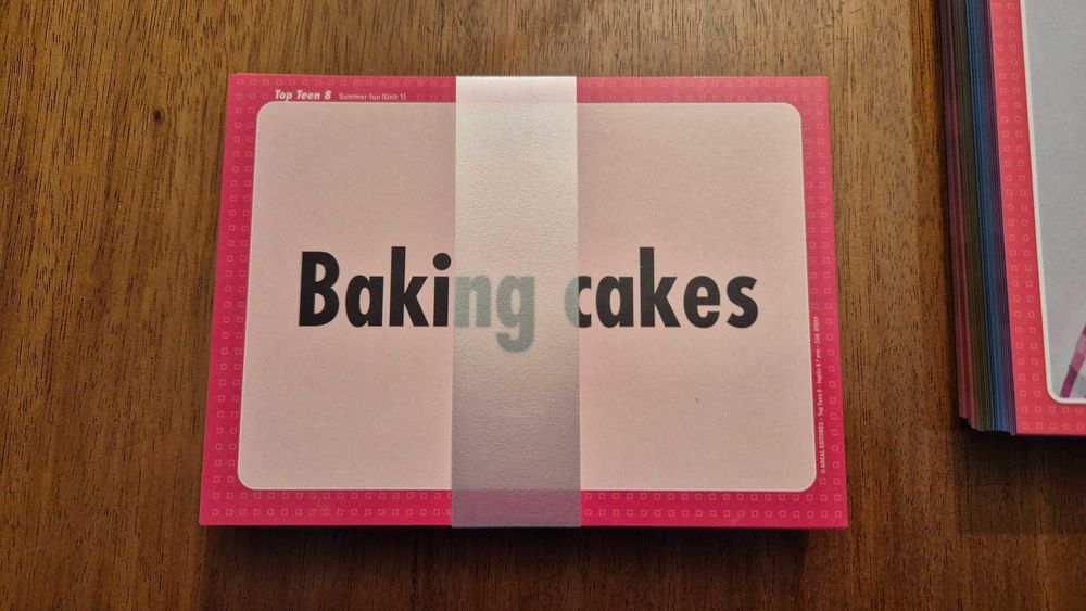 Vendo Pasta de Materiais Speaking & Writing KIT TOP TEEN 8 - NOVA !