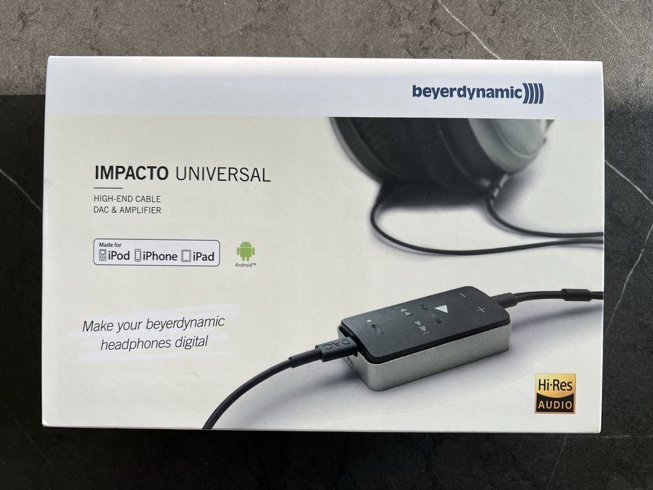 Beyerdynamic Impacto Universal DAC wzmacniacz słuchawkowy