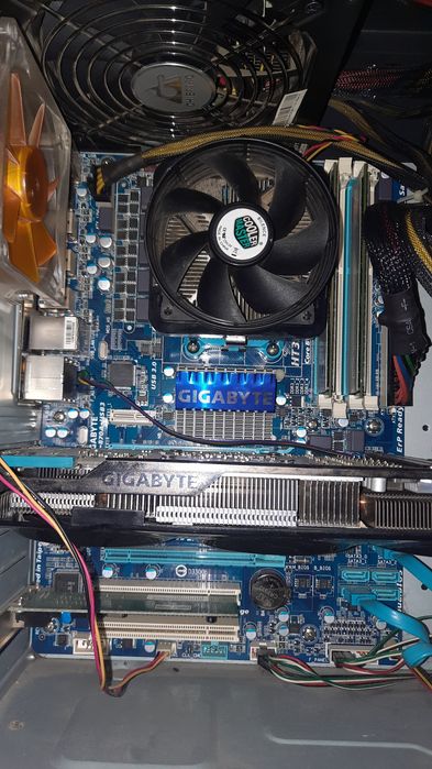 Материнка gigabyte GA-870A-usb3 (AM3+) комплект