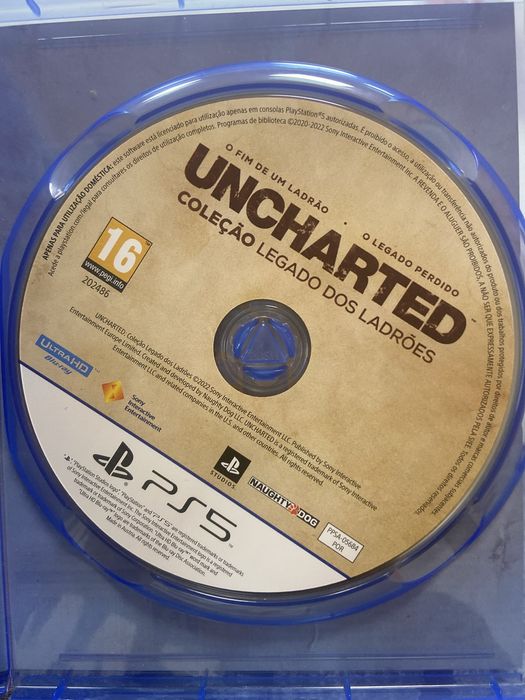 Uncharted ps5 dois em um