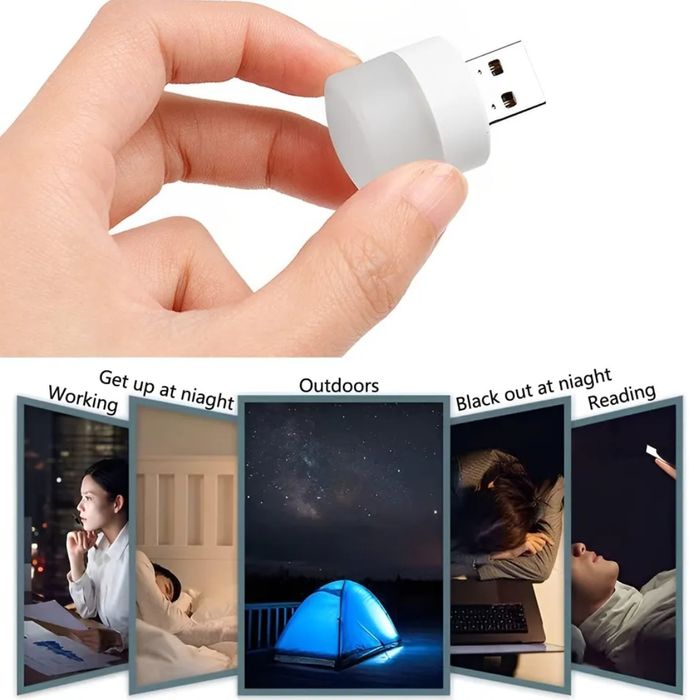USB лампа, нічник, діодний світильник