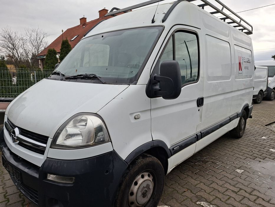Opel movano uszkodzony silnik