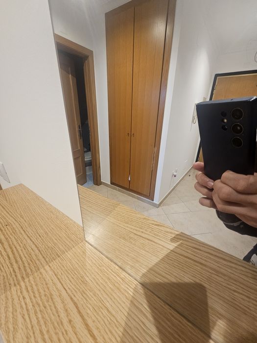 Espelho com prateleira 80x120 cm em MDF