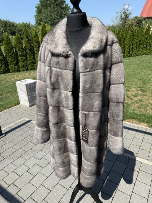 Futro naruralne z norek L XL