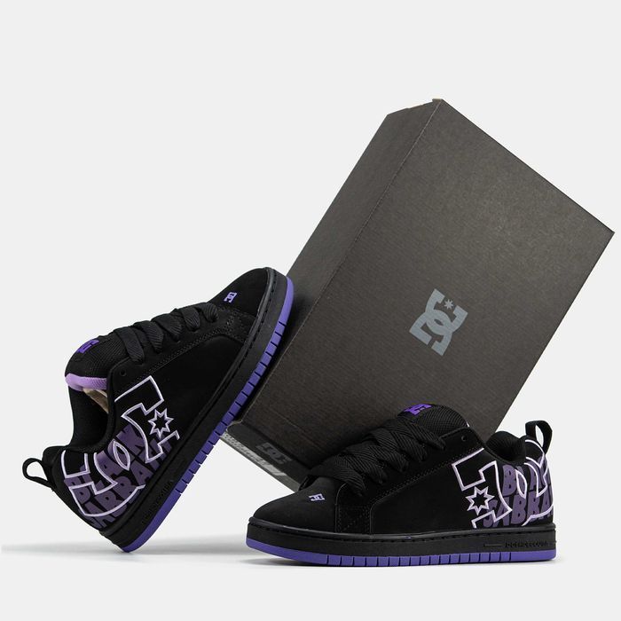 Мужские кроссовки DC x Black Babbath Court Graffik. 40-45