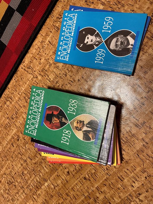 Coleção COMPLETA Cronologia Enciclopédica do Mundo Moderno