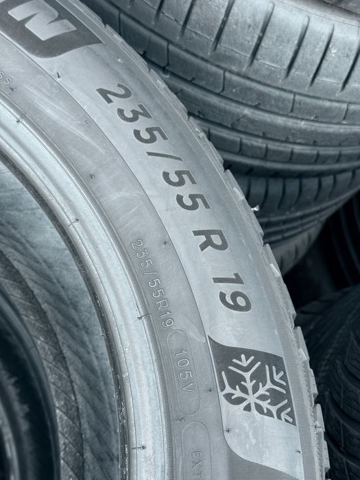 235 55 19 Michelin Pilot Alpin 5 SUV 90% 2025 Шини Зима