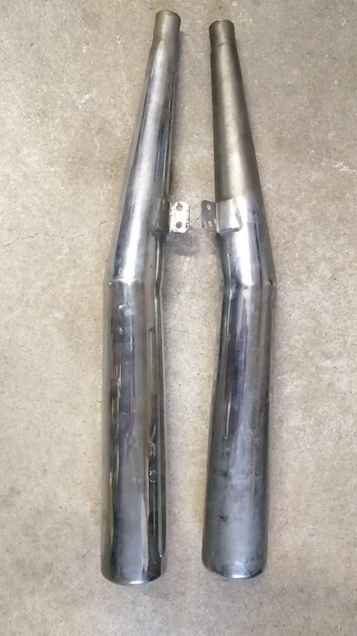 Escapes para mota BMW clássica