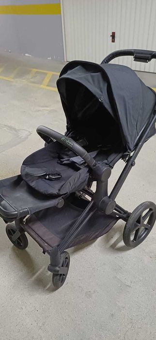 Carrinho bebe / Modelo: Priam Platinum Cybex  - Preto