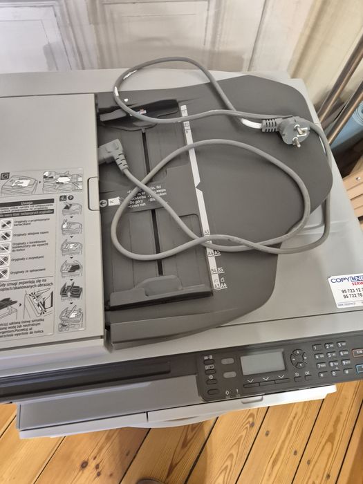 Ricoh urzadzenie wielofunkcyjna,drukarka uszkodzona  plus szafka