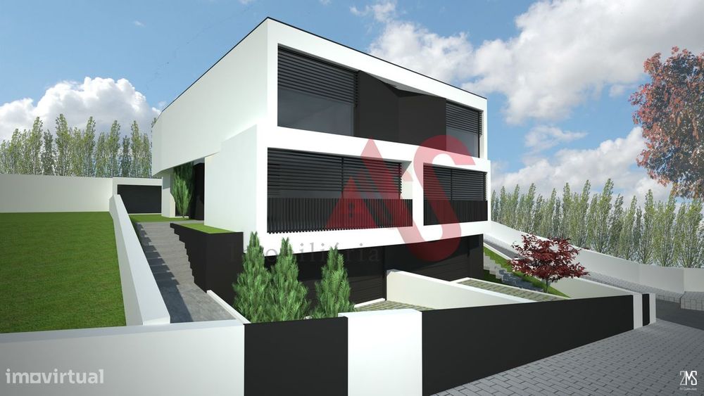 Moradia Geminada T3 Nova em Moreira de Cónegos, Guimarães