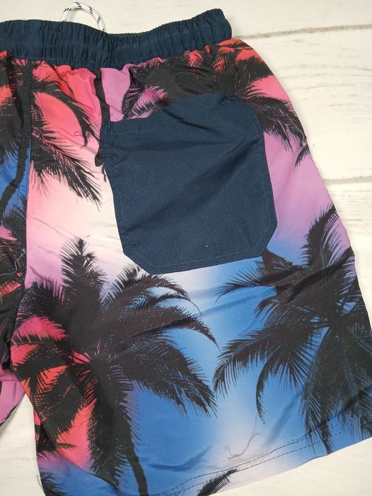 Work Idea szorty kąpielowe męskie L palmy beach shorts nowe