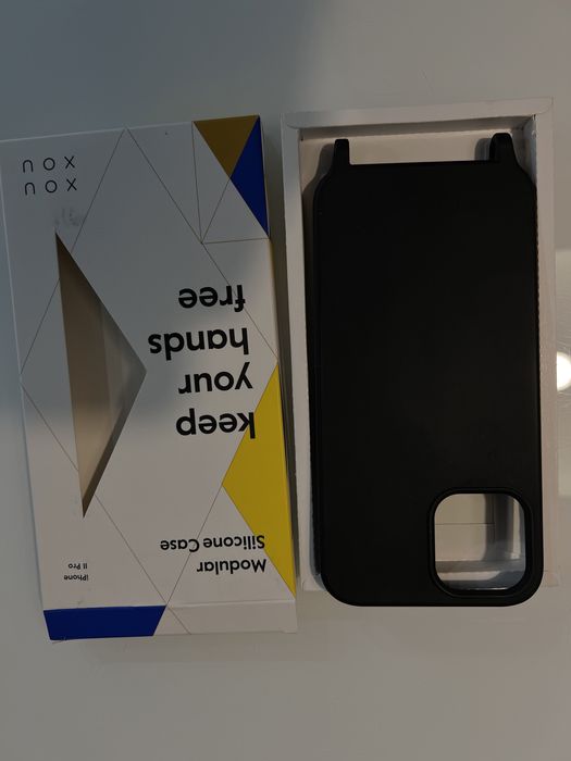 Czarne etui, case 14 pro max XOUXOU