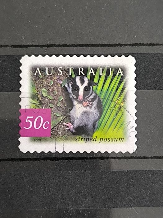Znaczek pocztowy - Australia 2003, 50c "Striped Possum"