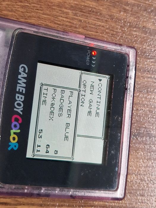 Gameboy Color + jogos (pokemon)