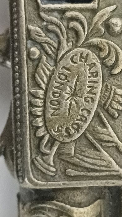 Pistola decorativa  de Bolso "Charing Cross" de Londres (1795).i