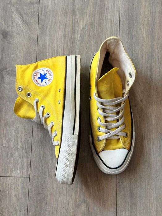 Высокие желтые кеды Converse Chuck Taylor All Star (27 см / 42–42.5 размер)