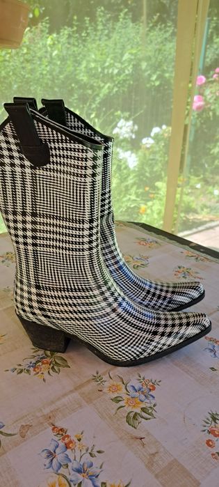 Kalosze kowbojki damskie rubber 39 gumowce