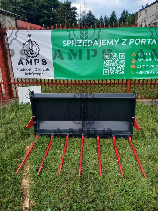Widły do obornika JCB, KRAMER, MERLO