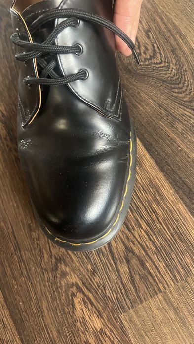 Туфли Dr. Martens 1461 Black Smooth — размер 44