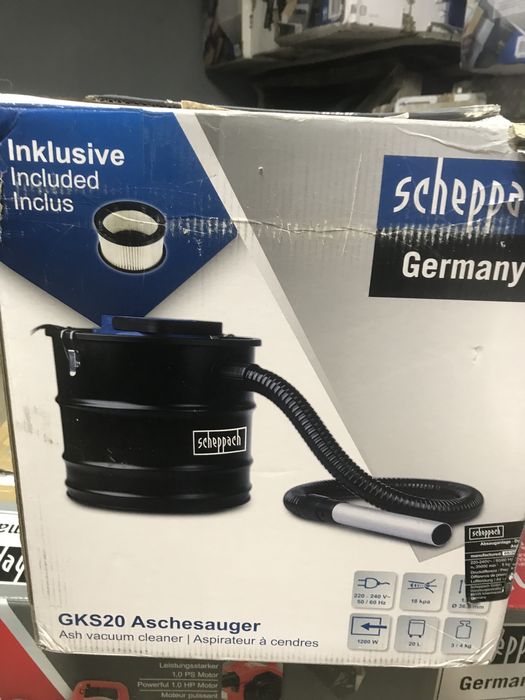 «Scheppach” Германия. Золоотсос для камина