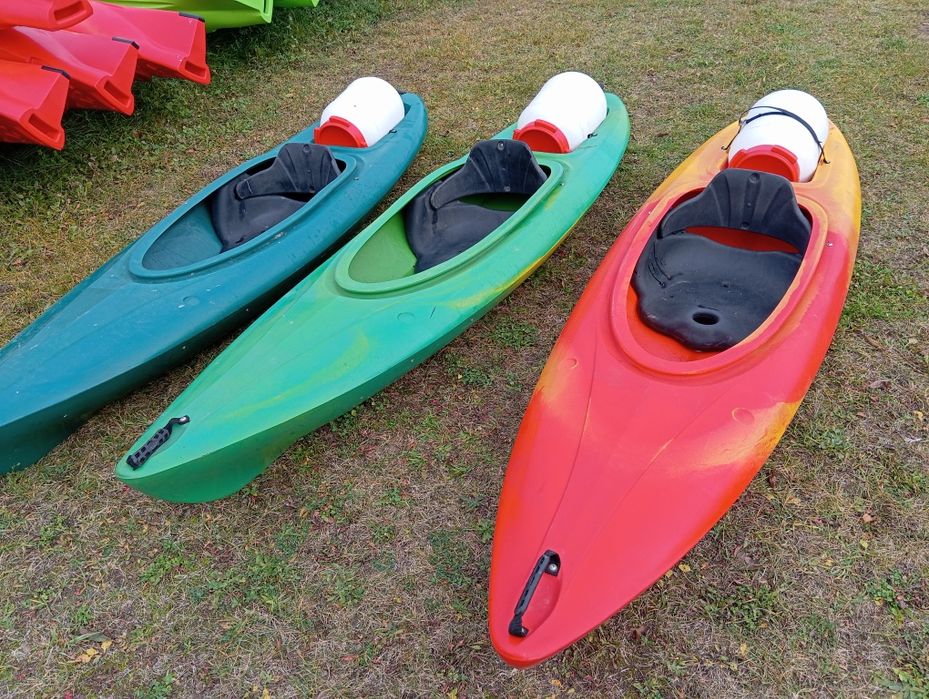 Nowe kajaki 1,2,3 osobowe.