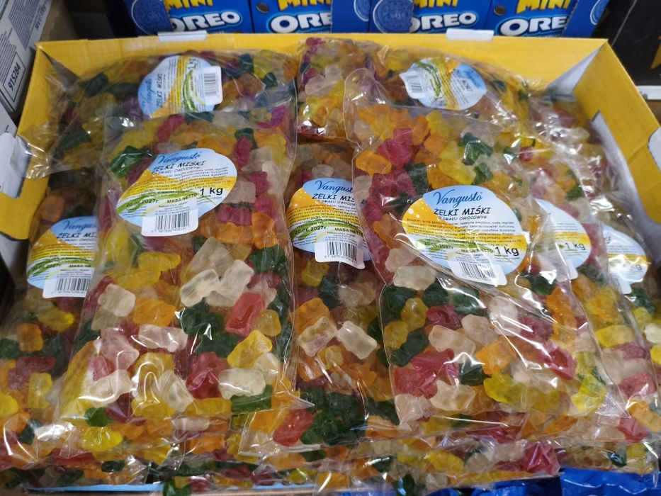 2kg  żelki mix mega cena
