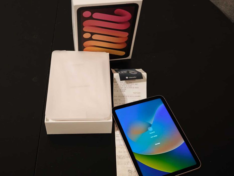 Apple iPad Mini 6 256GB 5G Pink | Caixa + Fatura | Como Novo