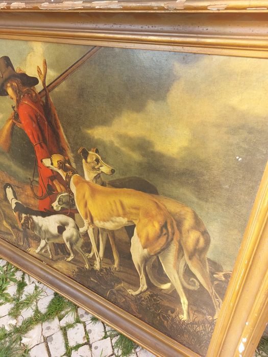 Quadro o Caçador" (The Hunter) de Adriaen Cornelisz Beeldemaker