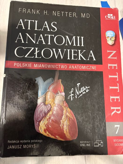 Atlas anatomii człowieka, Netter, w języku polskim