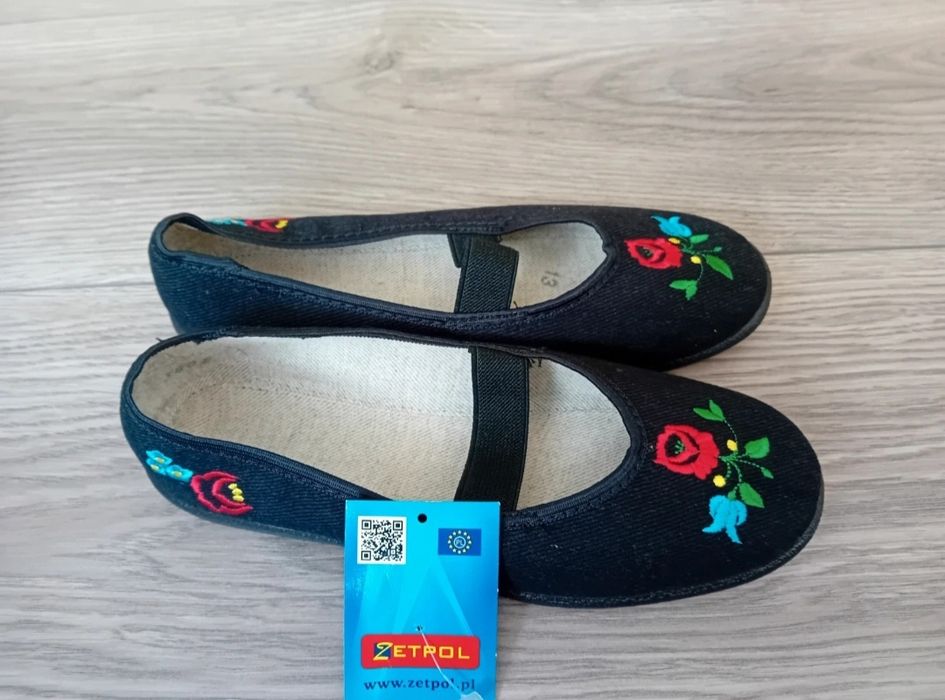 Buty kapcie dziewczece Zetpol rozm. 36