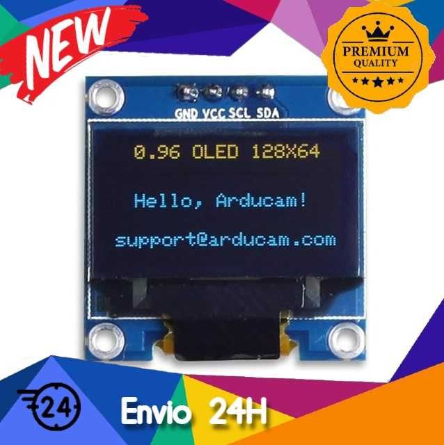 Arduino Module 128 x 64 Blue-White I2C Serial Driver64586215799426120