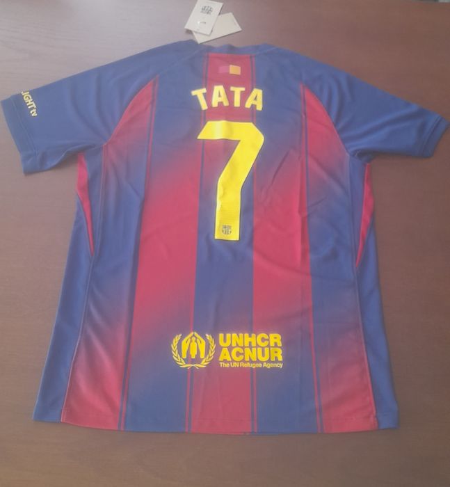Koszulka Barcelona #Tata 7 rozmiar M