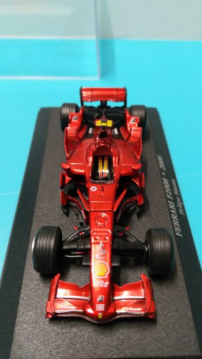 Ferrari F2008 #2 Felipe Massa - Vice Campeão F1 2008 - Atlas 1/43