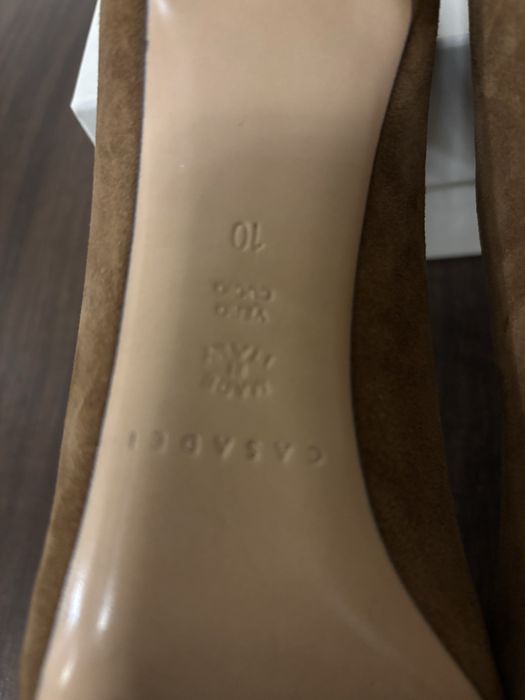 Casadei zamszowe szpilki  rozm. 40