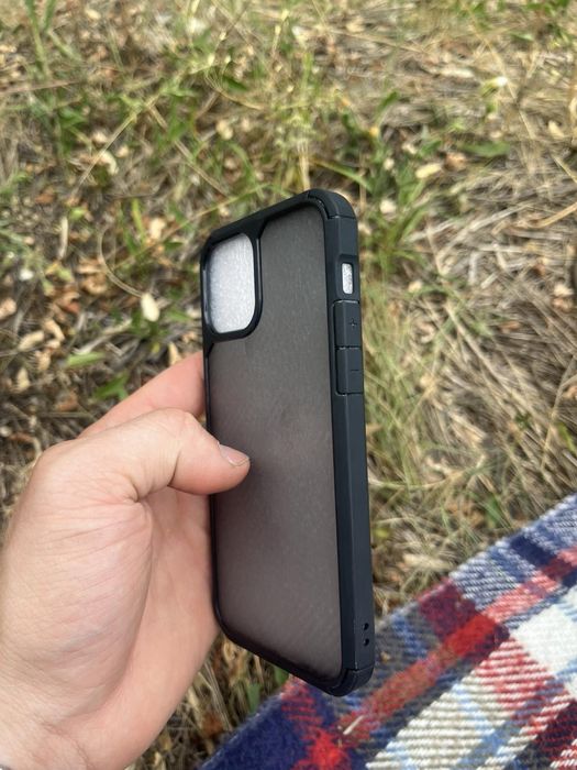 Чохол для Iphone 12 12pro противоударний з захисним склом