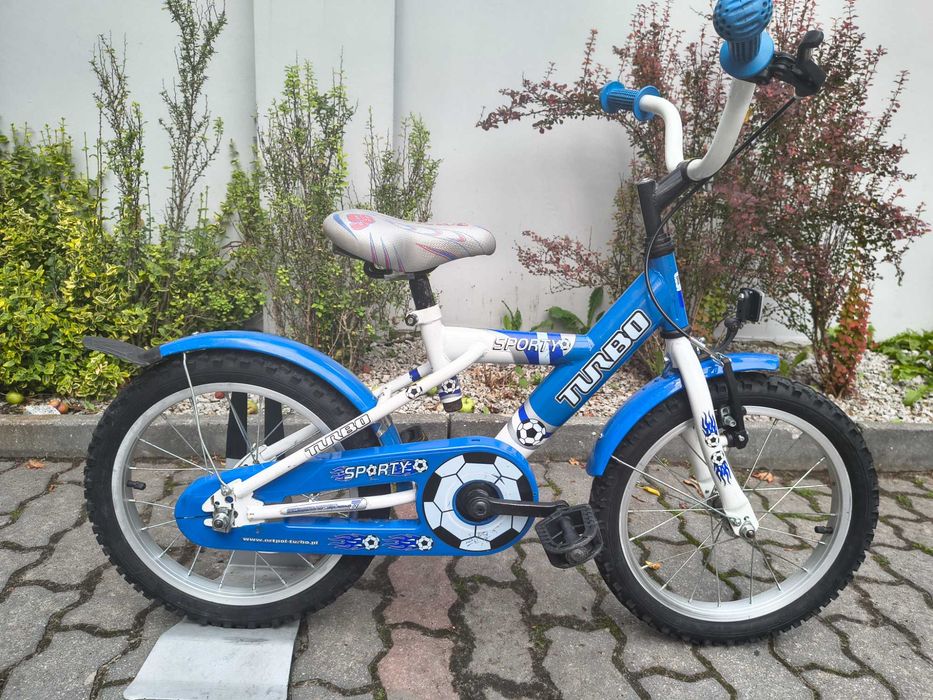 Juniorski rower dziecięcy Turbo koła 16" cali
