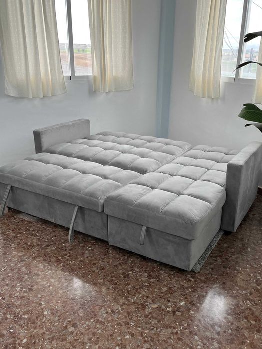 SUPER BARATO SOFA CAMA novo envio gratis paga na entrega