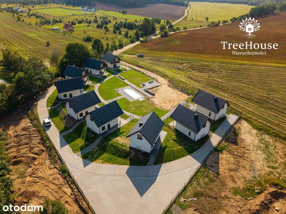 Mazurska Osada - kompleks 9 domków rekreacyjnych