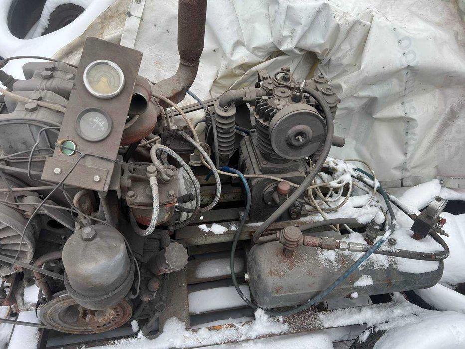 саморобний генератор 2в1 -6 кв -( копресор  520л/хв)