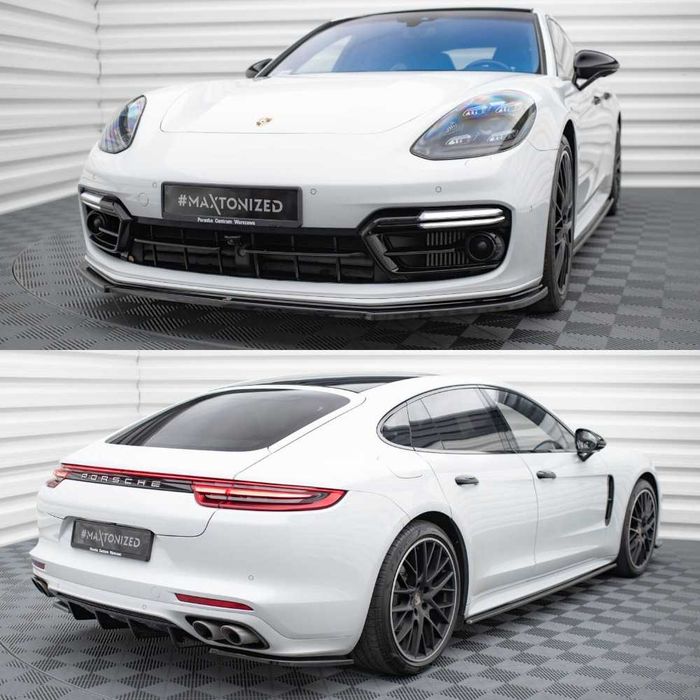 Тюнинг Porsche Panamera GTS 971 обвес сплиттер губа пороги диффузор