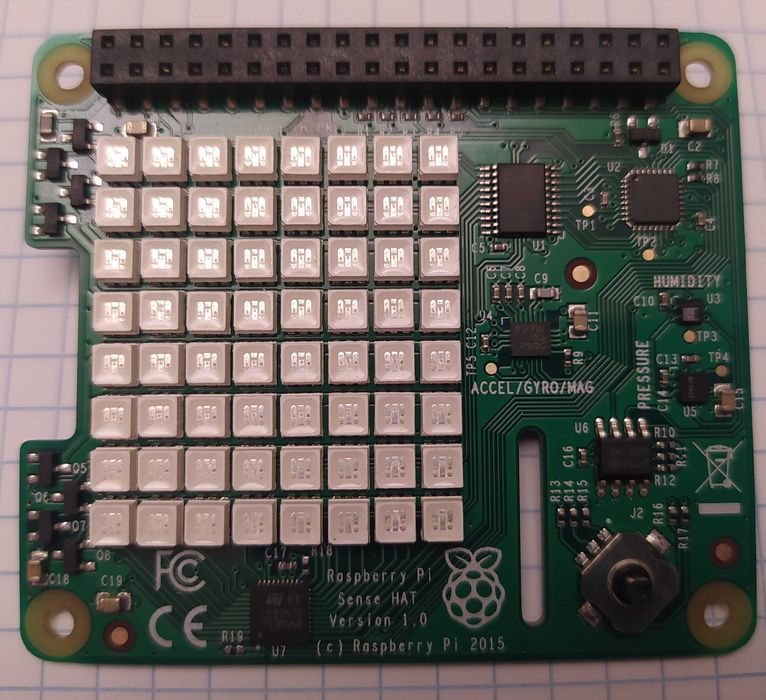 Raspberry Pi - Sense HAT64586412873731121