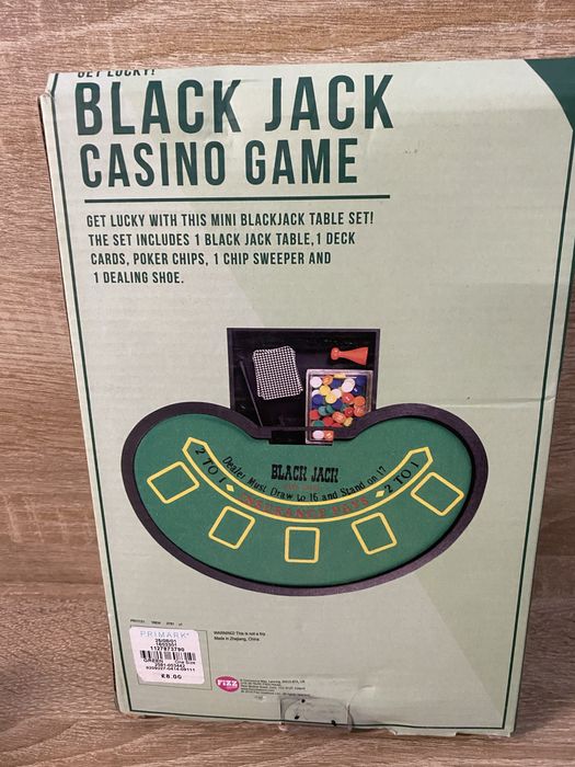 zestaw "Black Jack Casino Game